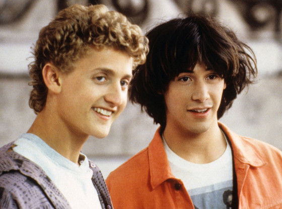 Bill & Ted's Excellent Adventure, Keanu Reeves, Alex Winter Bill & Ted's Excellent Adventure, Keanu Reeves, Alex Winter